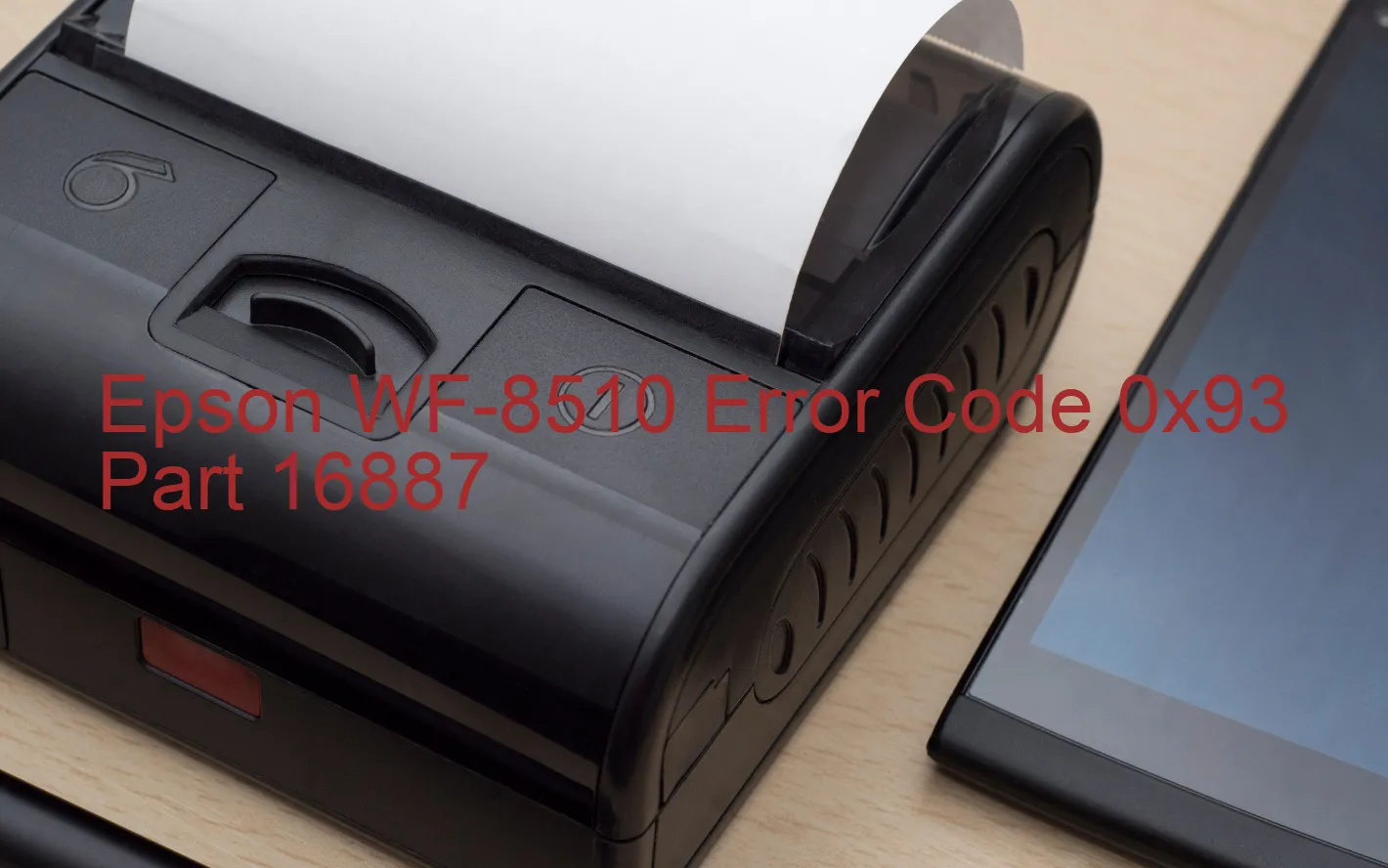 Epson WF-8510 Fehlercode 0x93