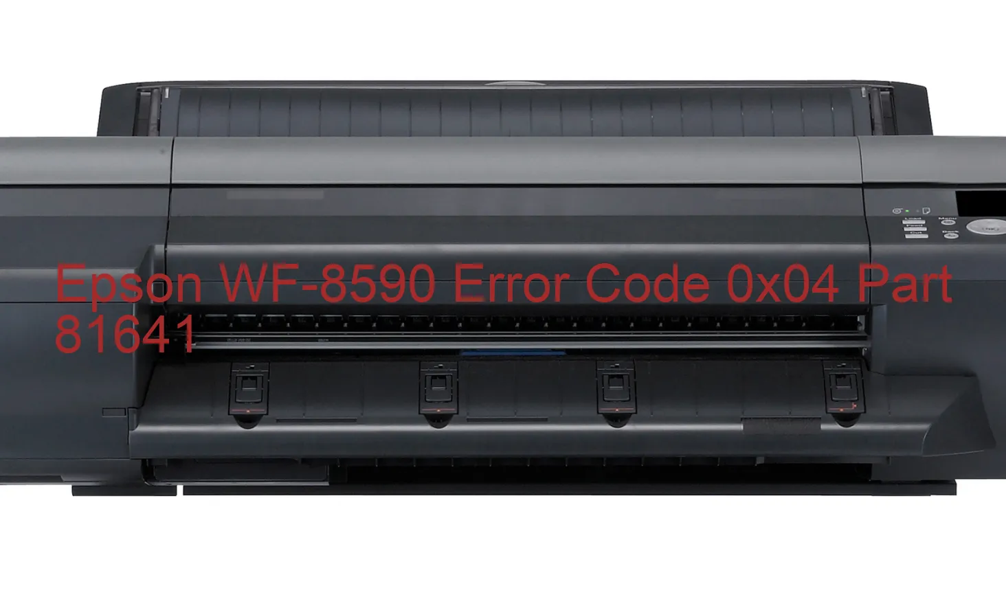 Epson WF-8590 Fehlercode 0x04