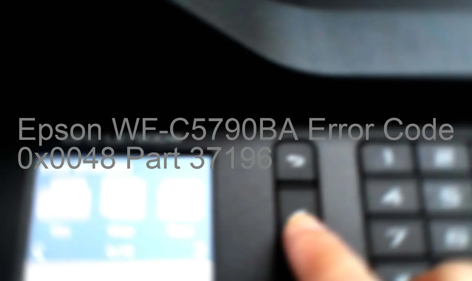 Epson WF-C5790BA Fehlercode 0x0048