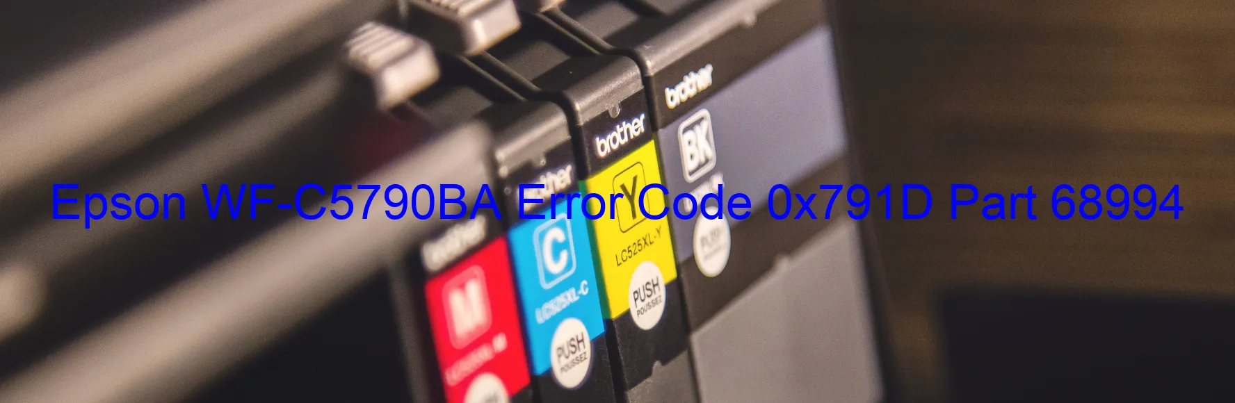 Epson WF-C5790BA Fehlercode 0x791D