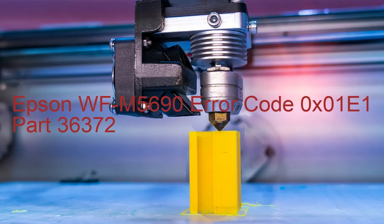 Epson WF-M5690 Fehlercode 0x01E1