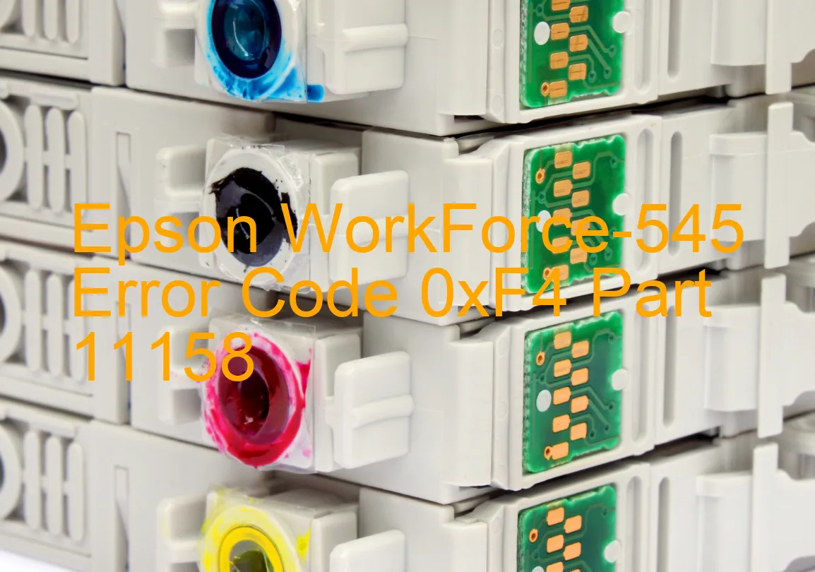 Epson WorkForce-545 Fehlercode 0xF4