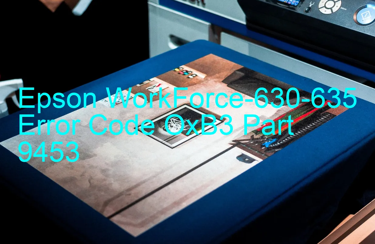 Epson WorkForce-630-635 Fehlercode OxB3