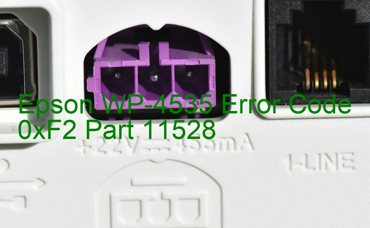 Epson WP-4535 Fehlercode 0xF2