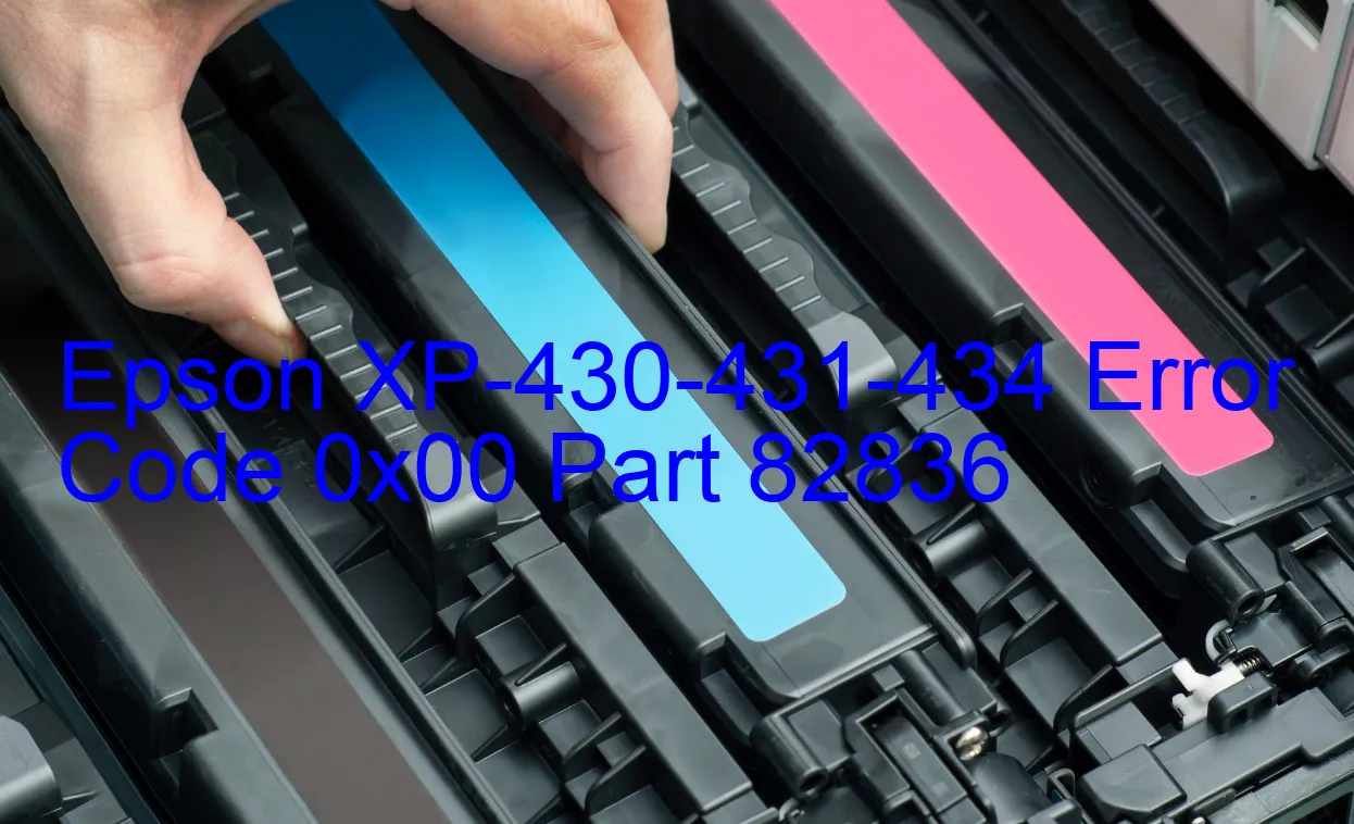 Epson XP-430-431-434 Fehlercode 0x00