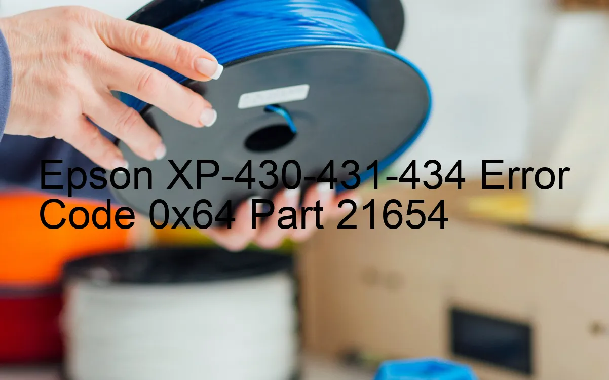 Epson XP-430-431-434 Fehlercode 0x64