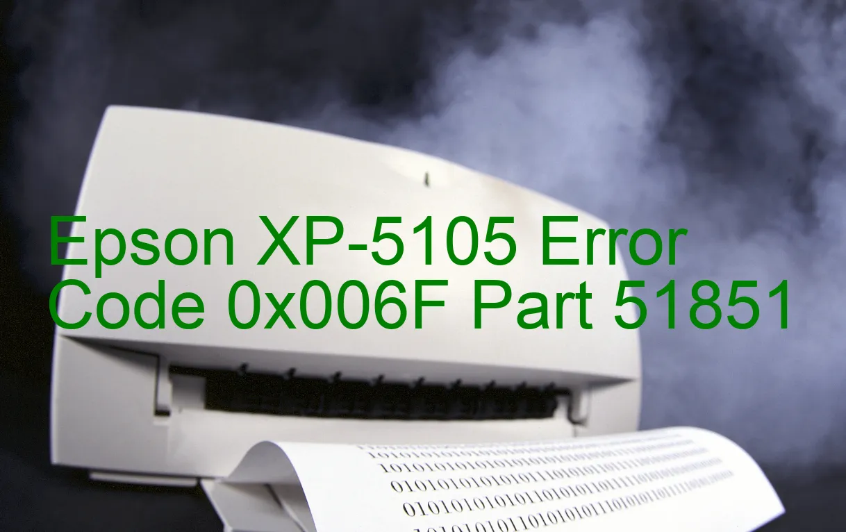 Epson XP-5105 Fehlercode 0x006F