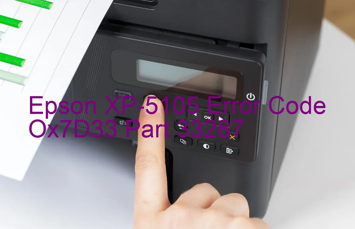 Epson XP-5105 Fehlercode Ox7D33