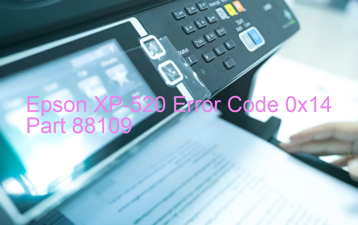 Epson XP-520 Fehlercode 0x14