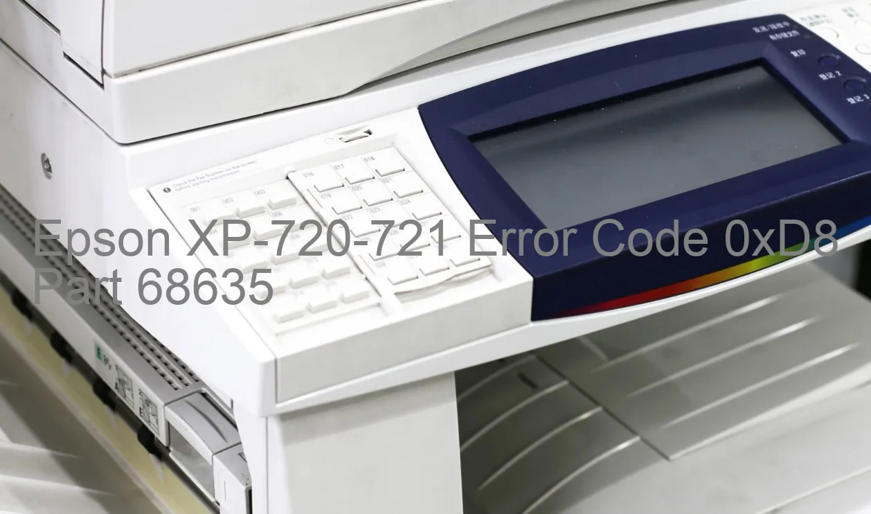 Epson XP-720-721 Fehlercode 0xD8