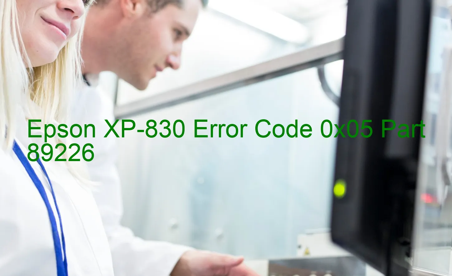 Epson XP-830 Fehlercode 0x05