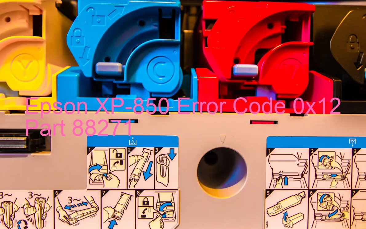 Epson XP-850 Fehlercode 0x12