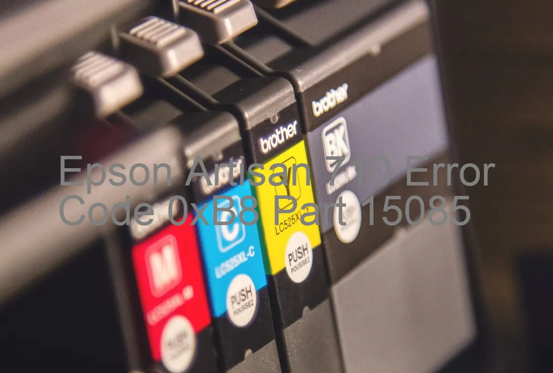 Epson Artisan 710 Fehlercode 0xB8