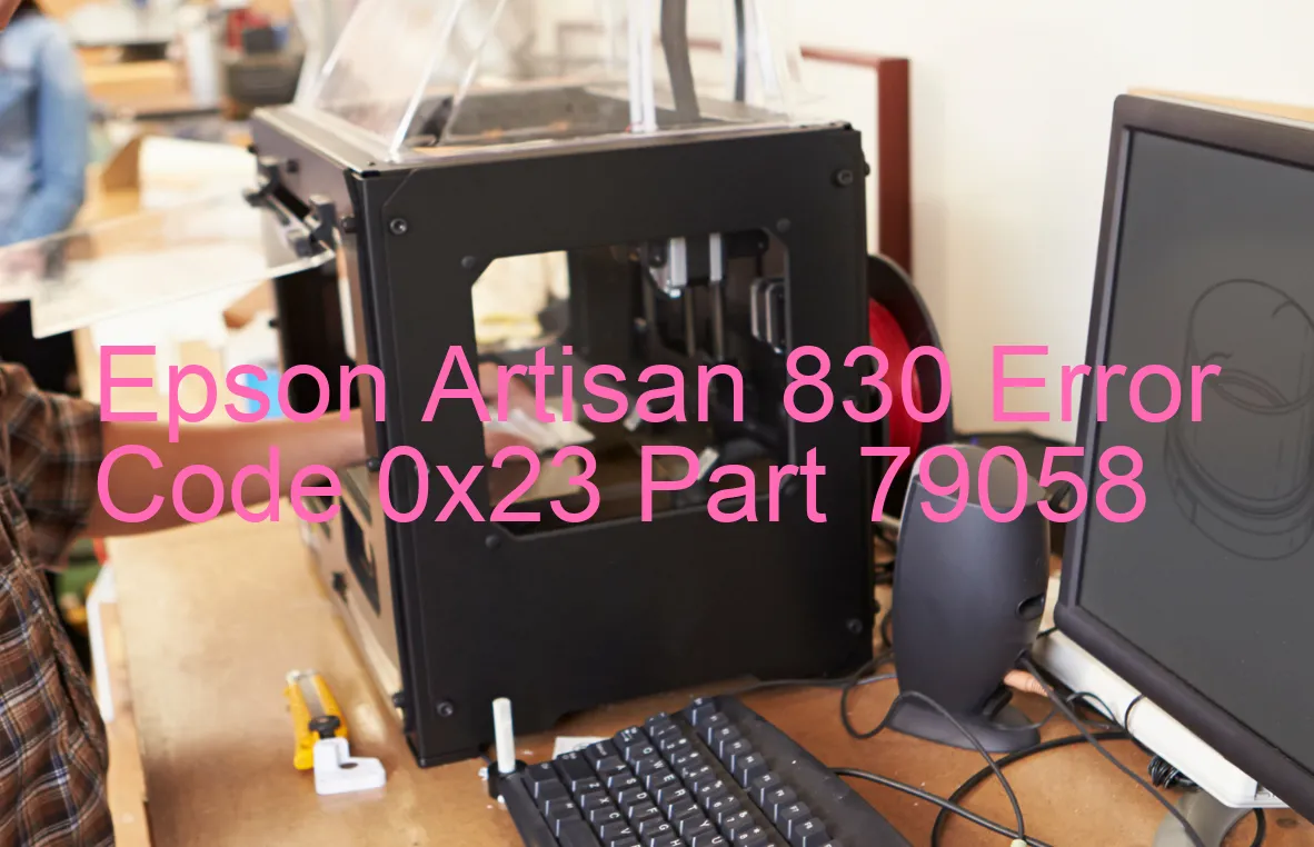 Epson Artisan 830 Fehlercode 0x23