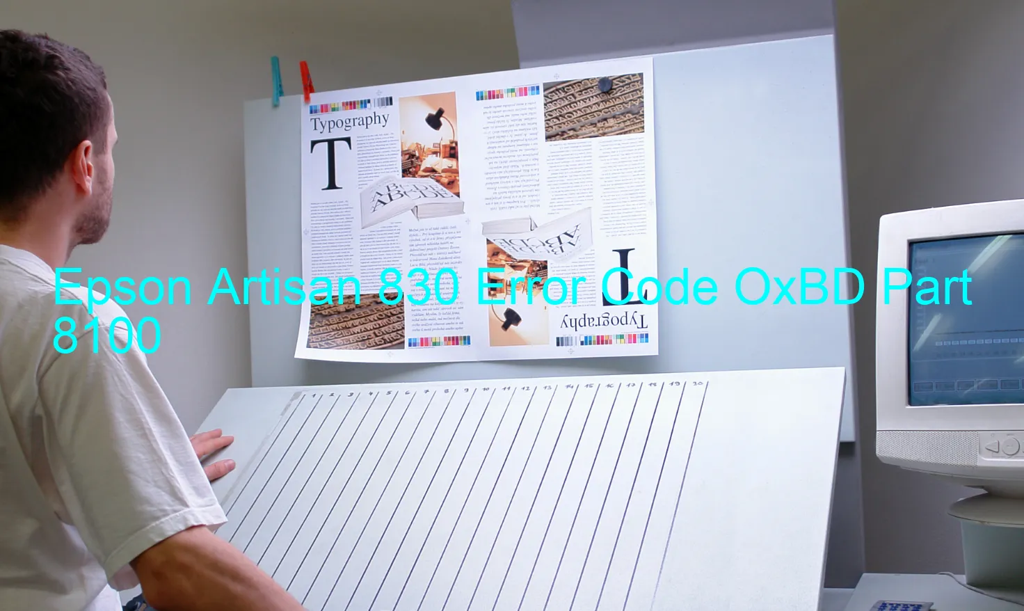 Epson Artisan 830 Fehlercode OxBD