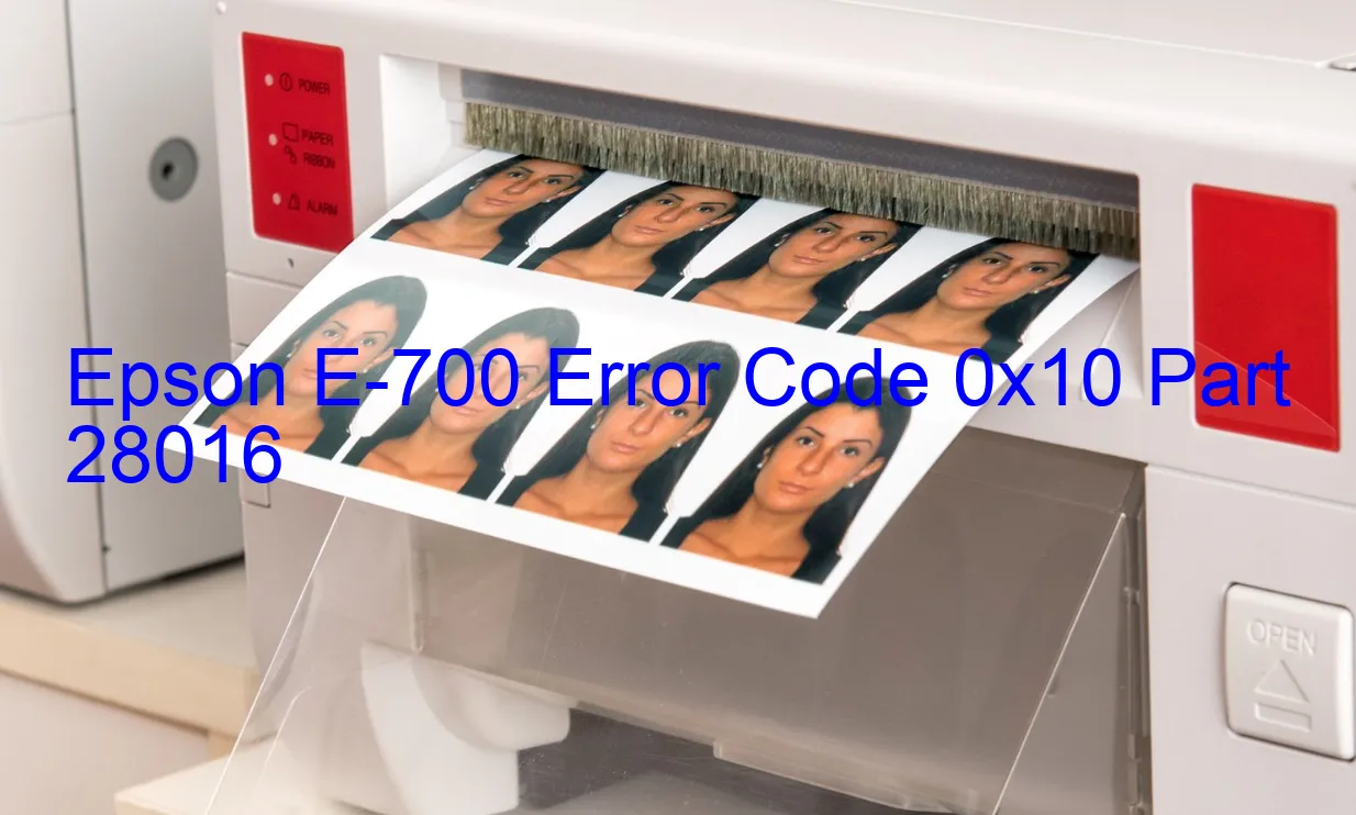 Epson E-700 Fehlercode 0x10