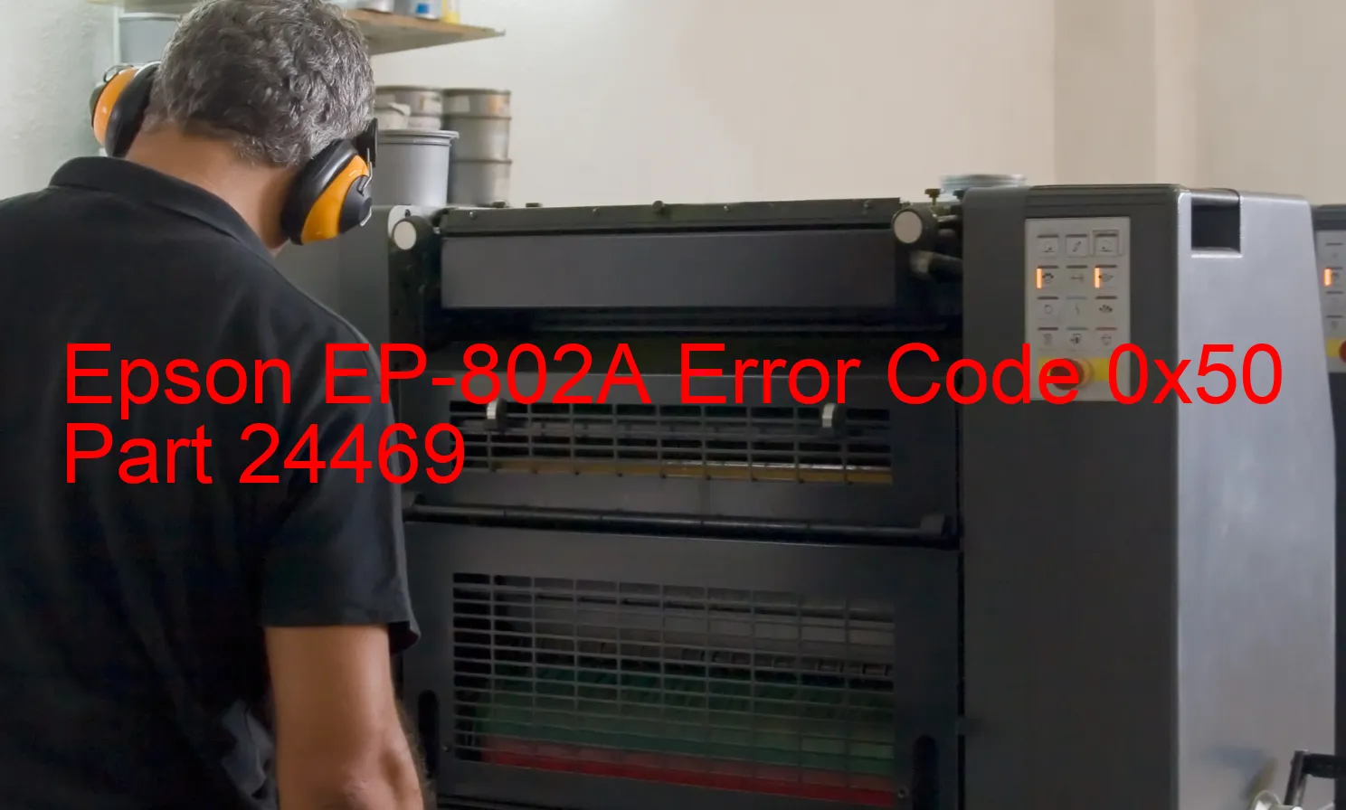 Epson EP-802A Fehlercode 0x50