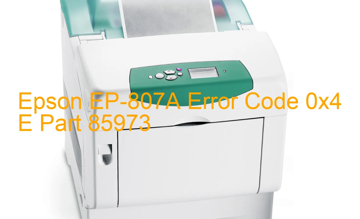 Epson EP-807A Fehlercode 0x4 E