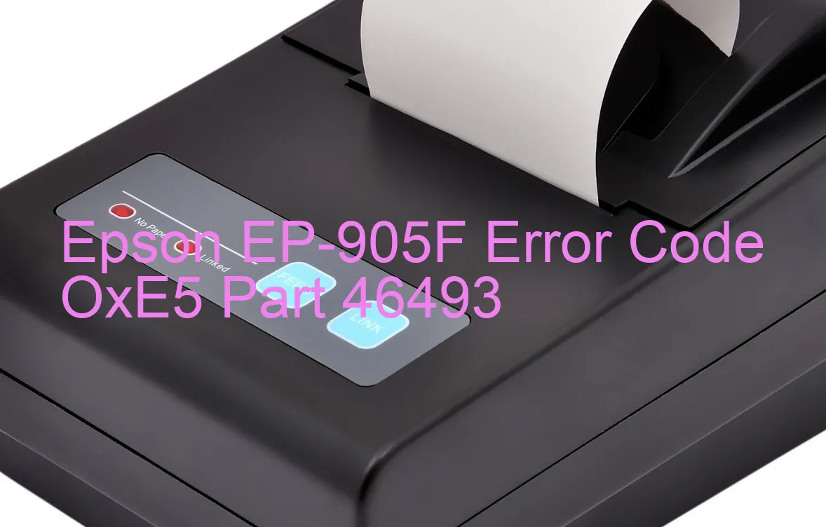 Epson EP-905F Fehlercode OxE5