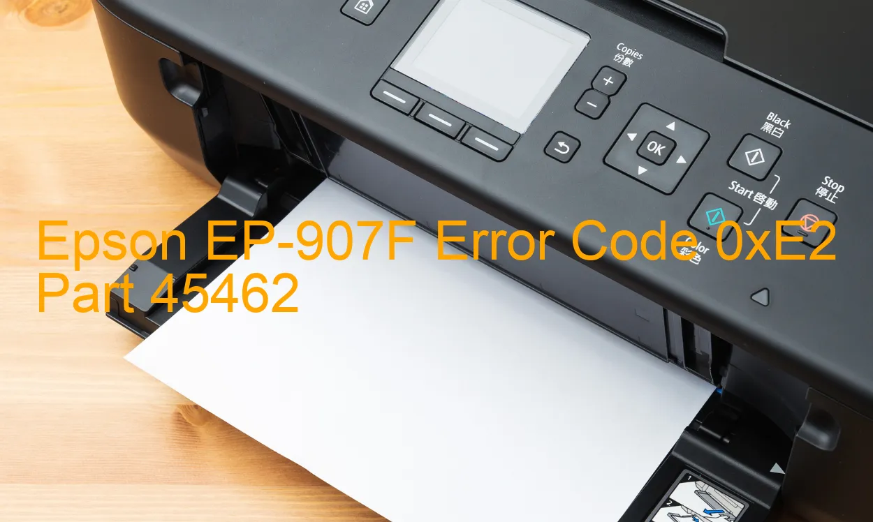 Epson EP-907F Fehlercode 0xE2