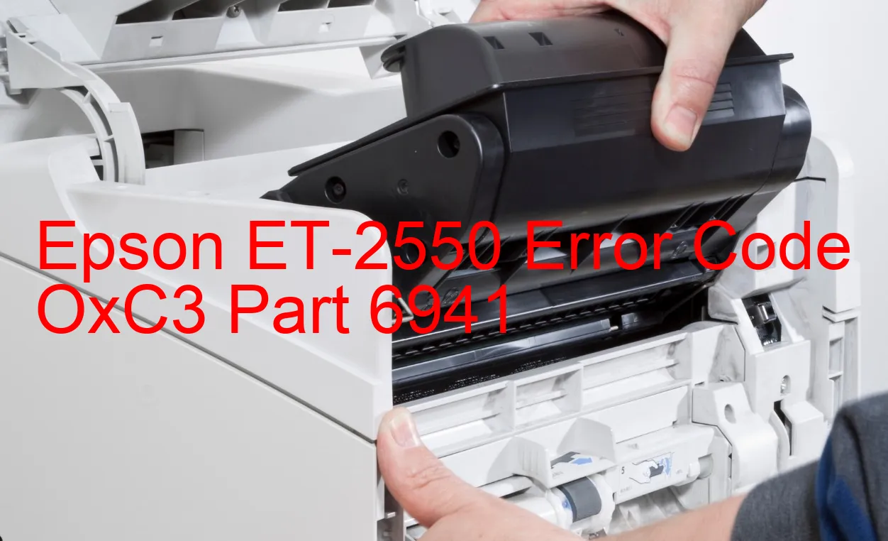 Epson ET-2550 Fehlercode OxC3