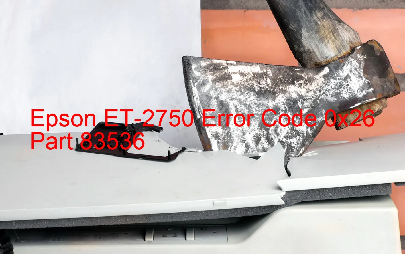 Epson ET-2750 Fehlercode 0x26