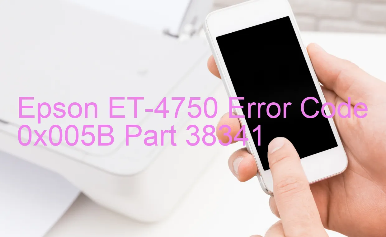 Epson ET-4750 Fehlercode 0x005B