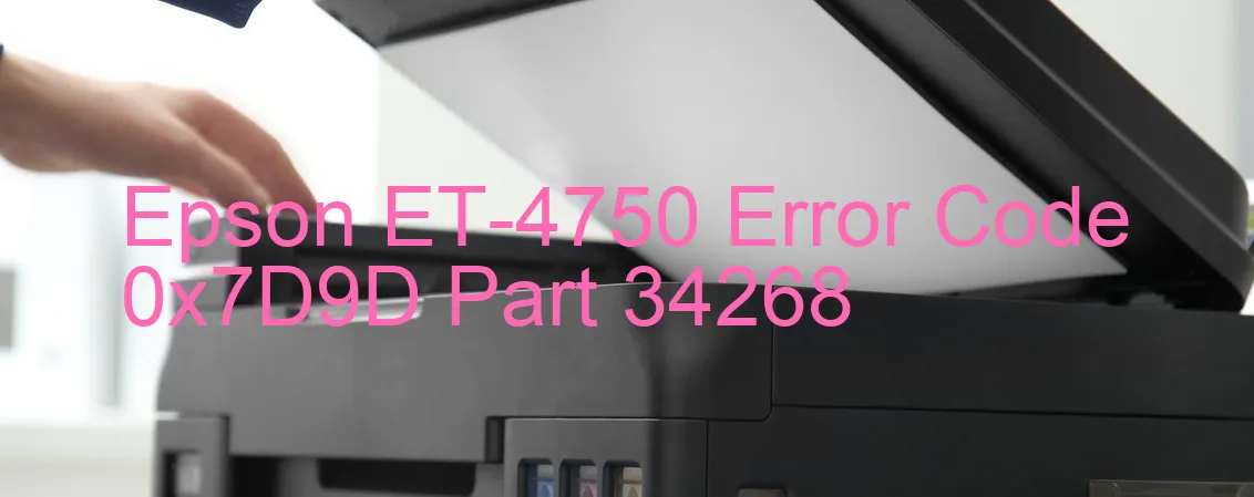 Epson ET-4750 Fehlercode 0x7D9D