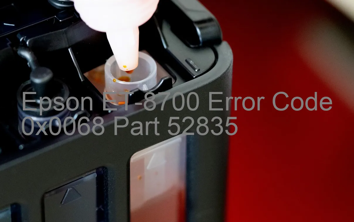 Epson ET-8700 Fehlercode 0x0068