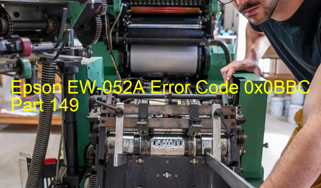 Epson EW-052A Fehlercode 0x0BBC