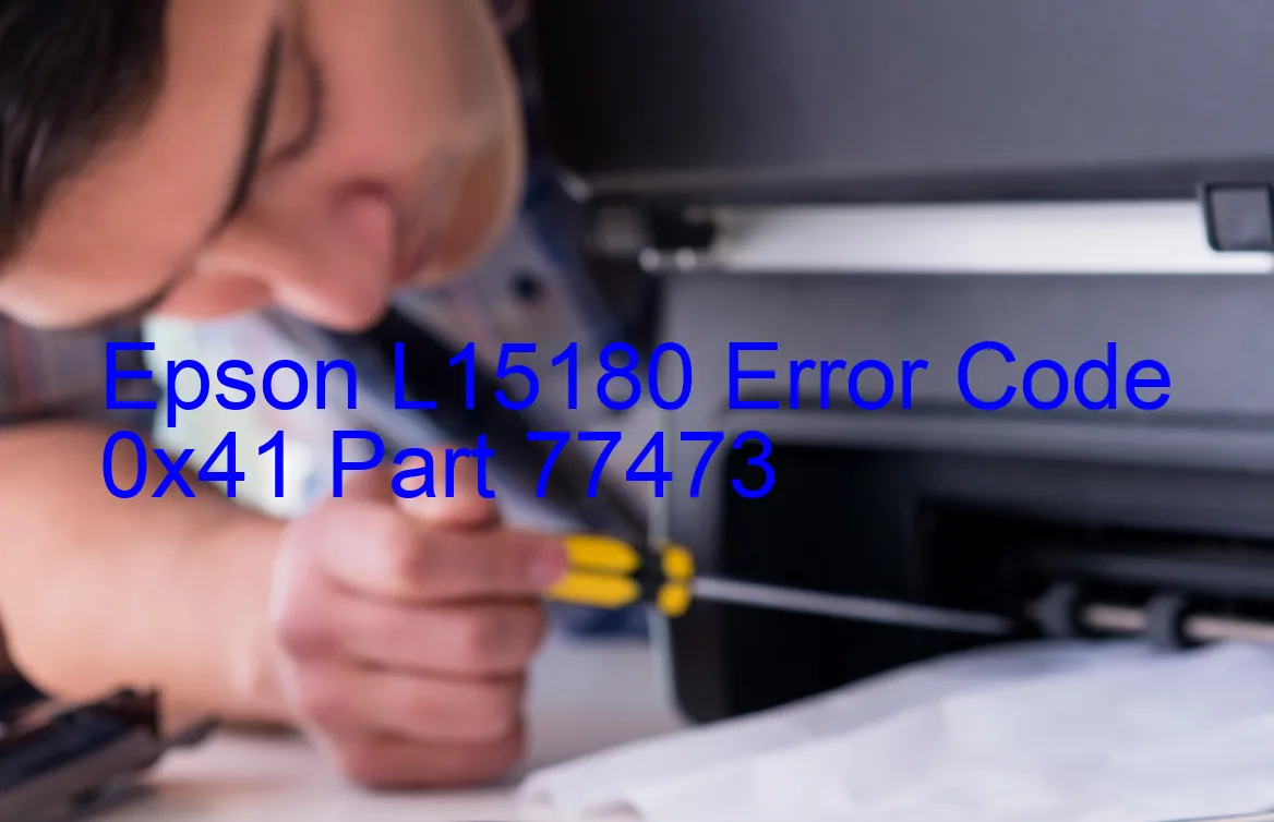 Epson L15180 Fehlercode 0x41