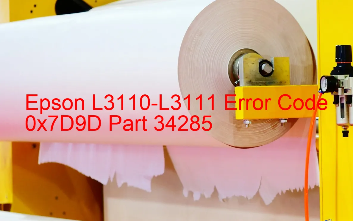 Epson L3110-L3111 Fehlercode 0x7D9D