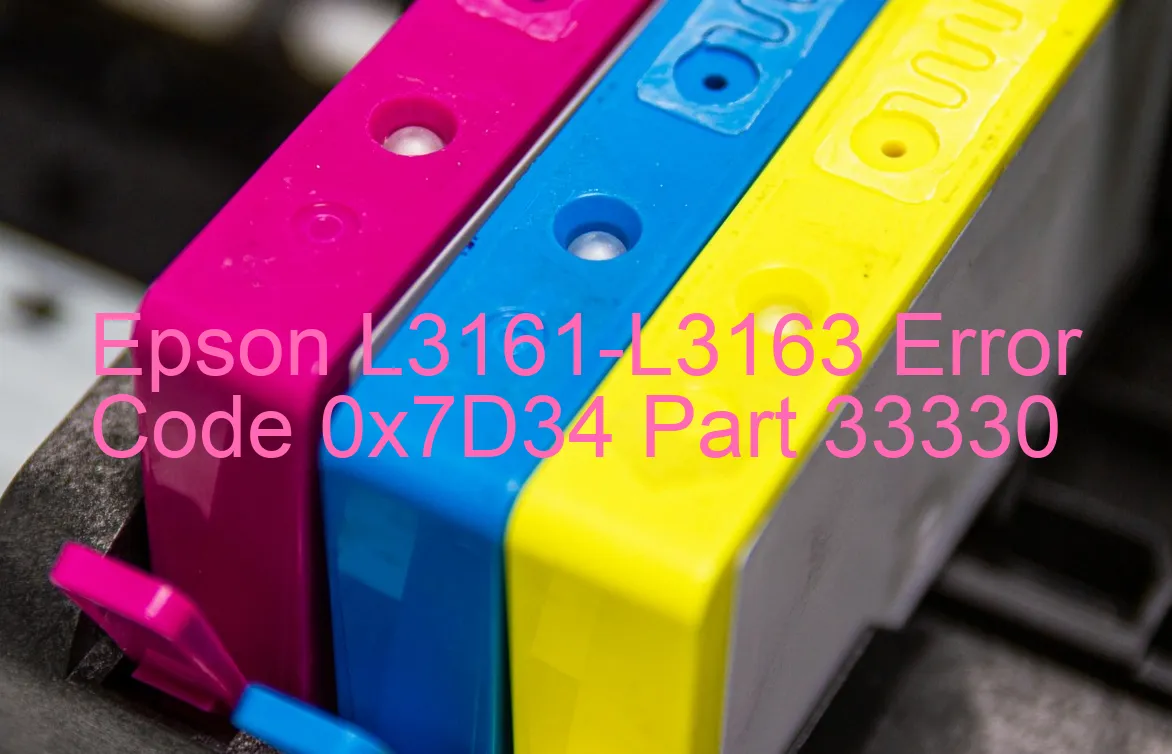 Epson L3161-L3163 Fehlercode 0x7D34