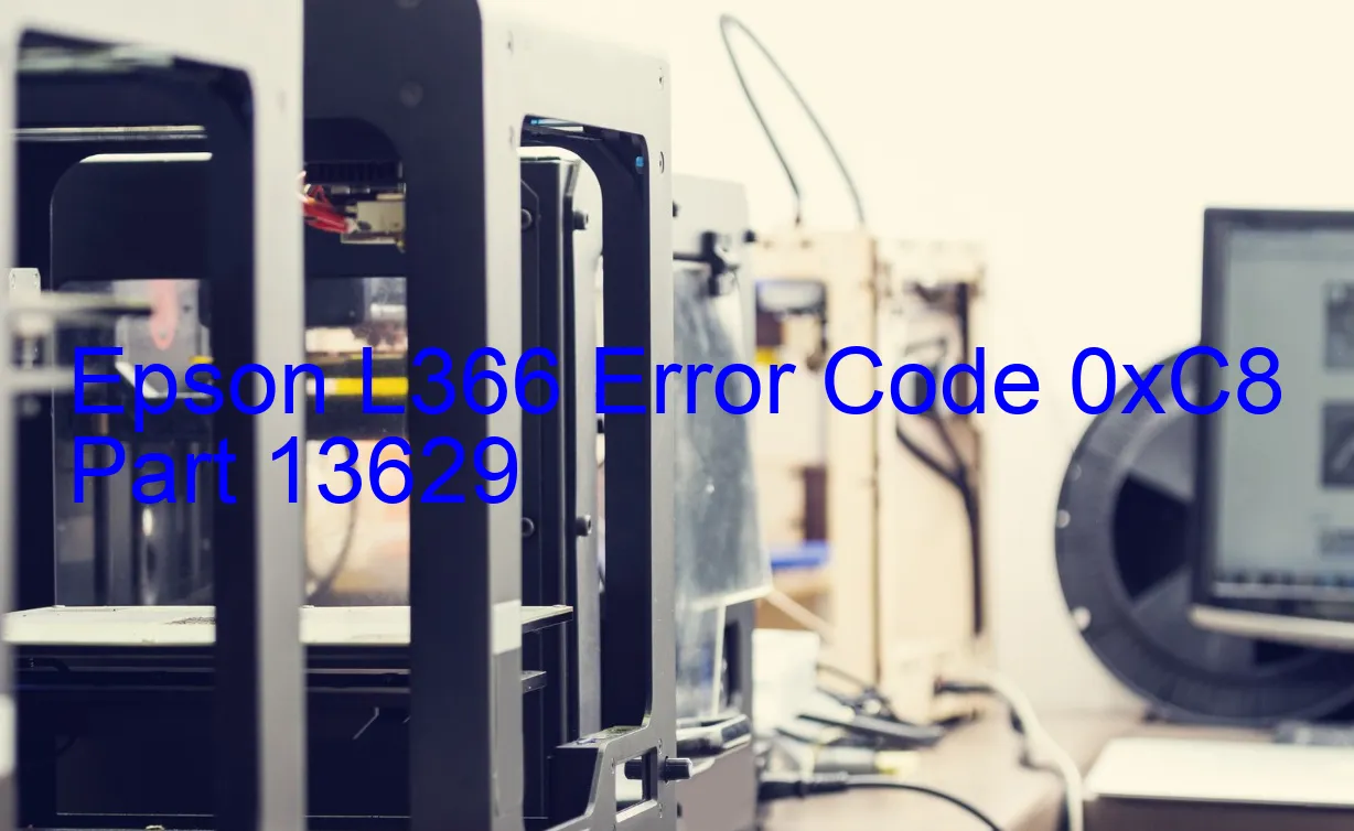 Epson L366 Fehlercode 0xC8