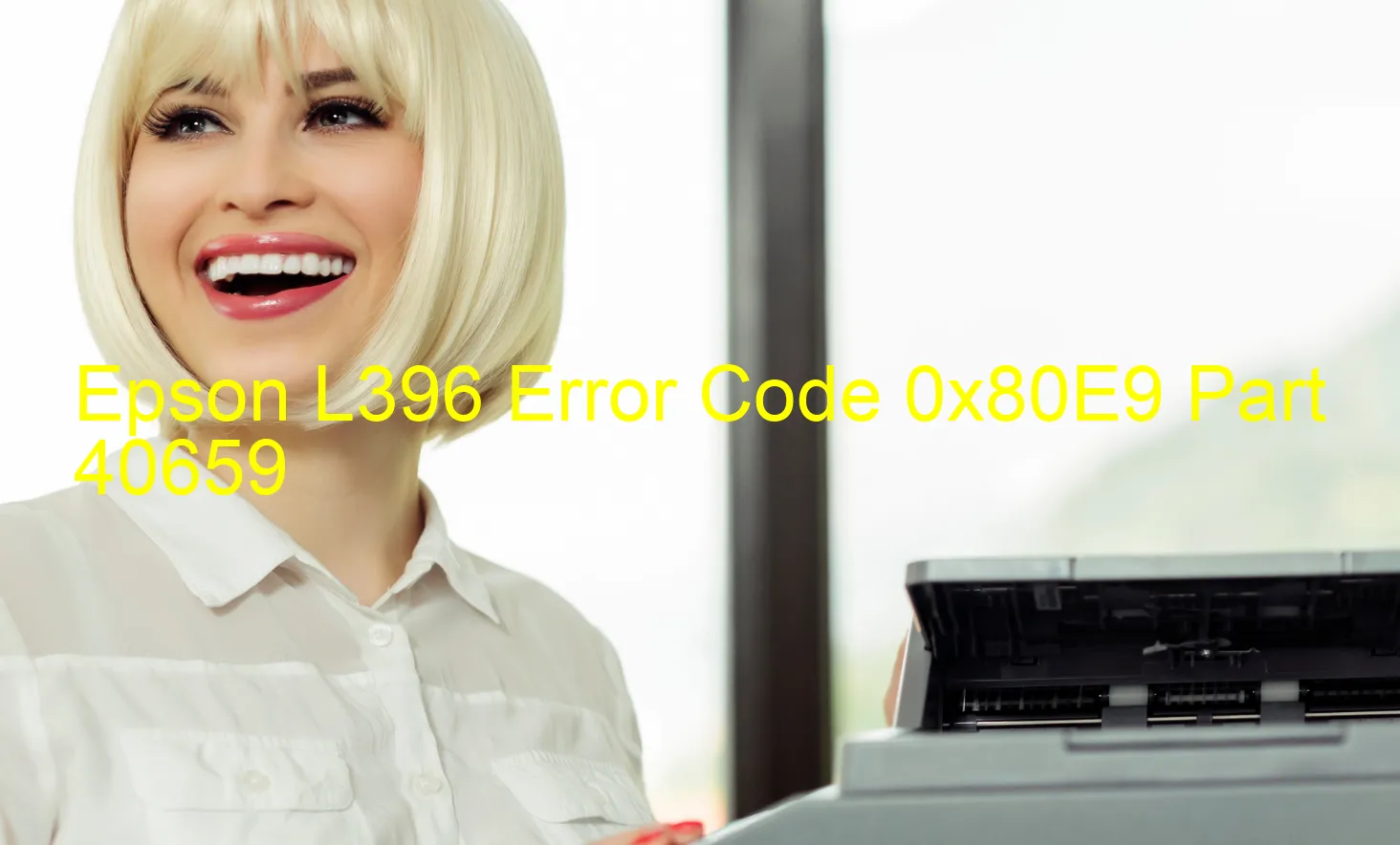 Epson L396 Fehlercode 0x80E9