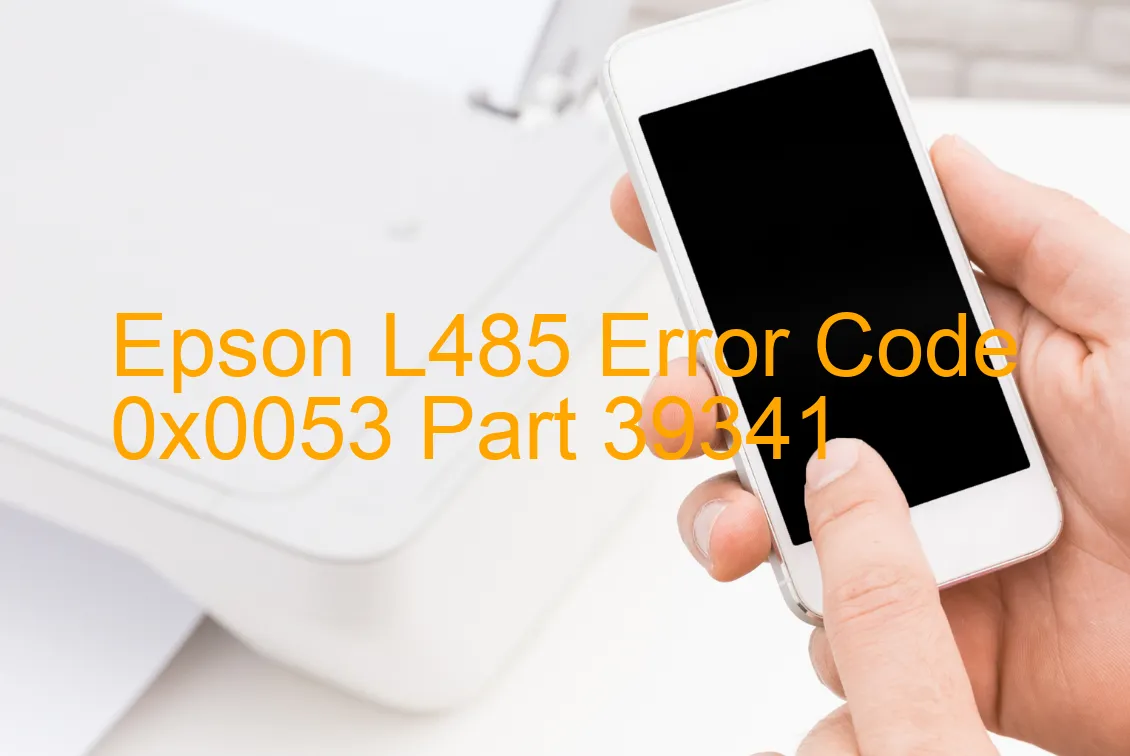 Epson L485 Fehlercode 0x0053