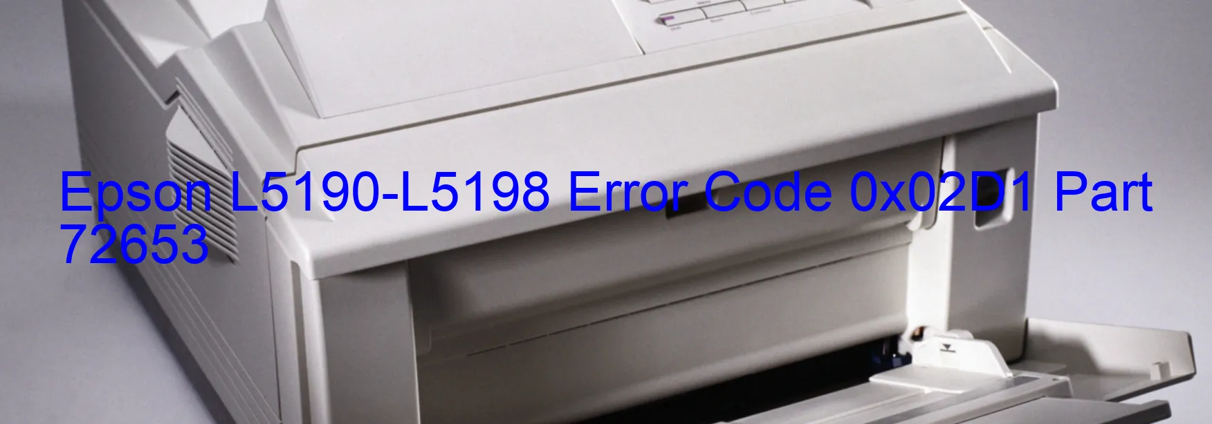 Epson L5190-L5198 Fehlercode 0x02D1