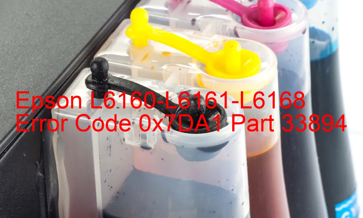 Epson L6160-L6161-L6168 Fehlercode 0x7DA1