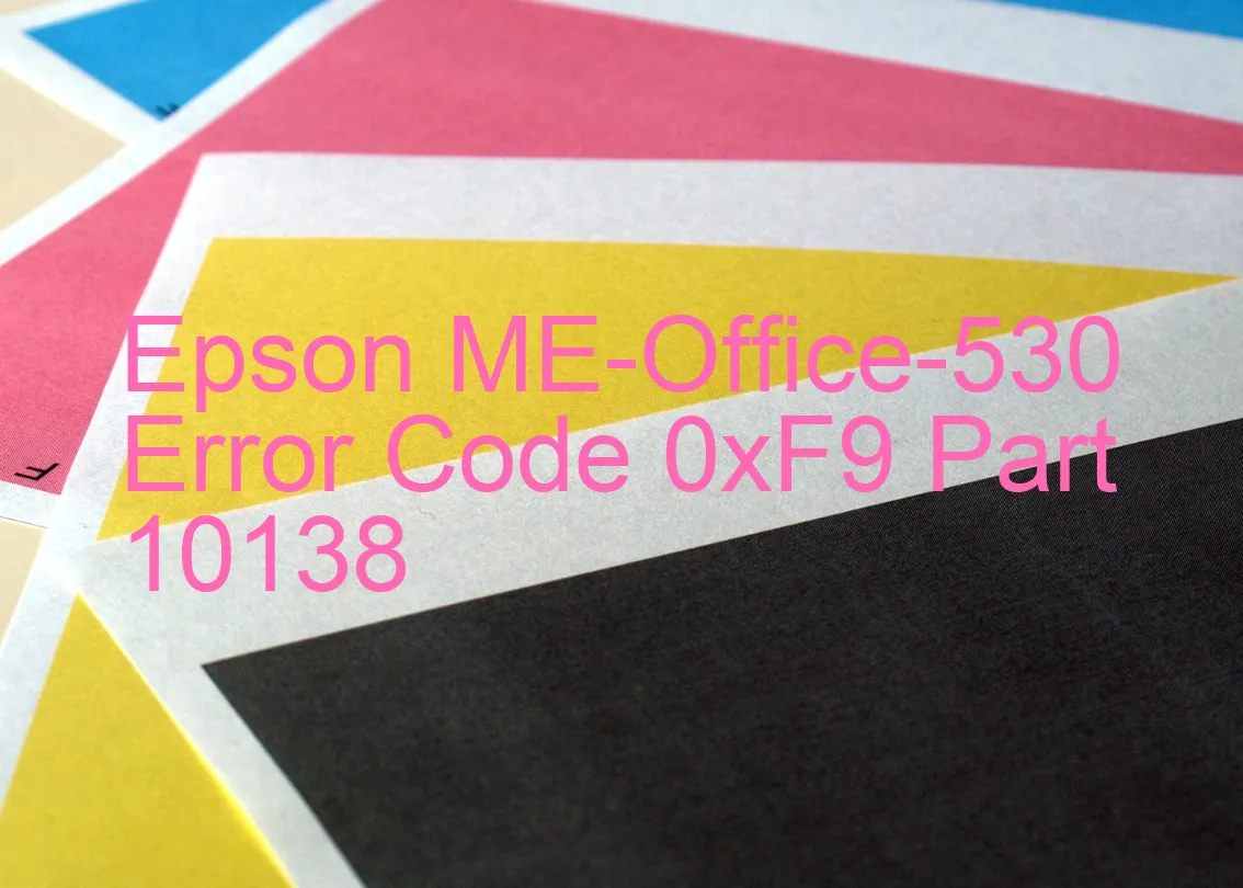 Epson ME-Office-530 Fehlercode 0xF9