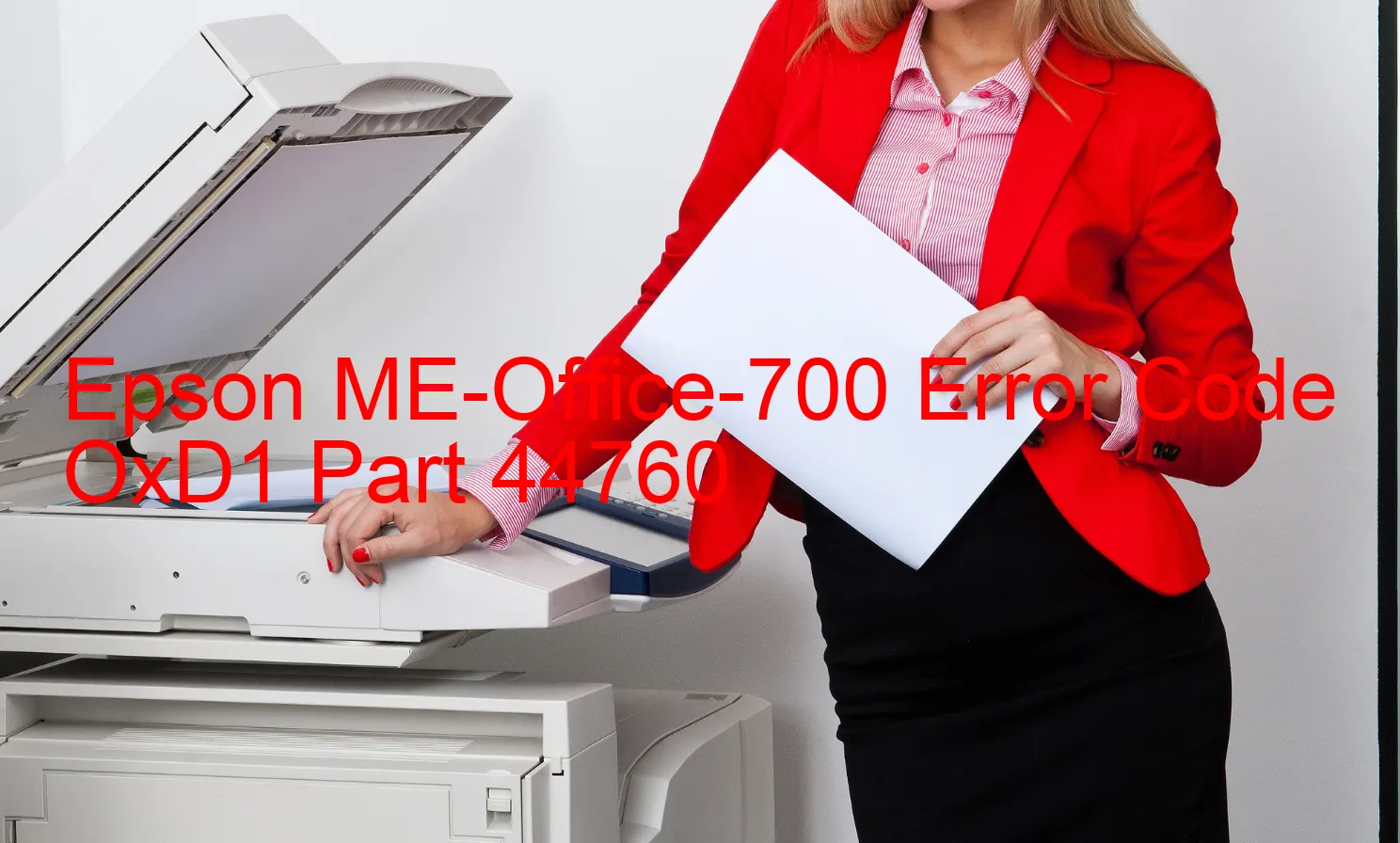 Epson ME-Office-700 Fehlercode OxD1