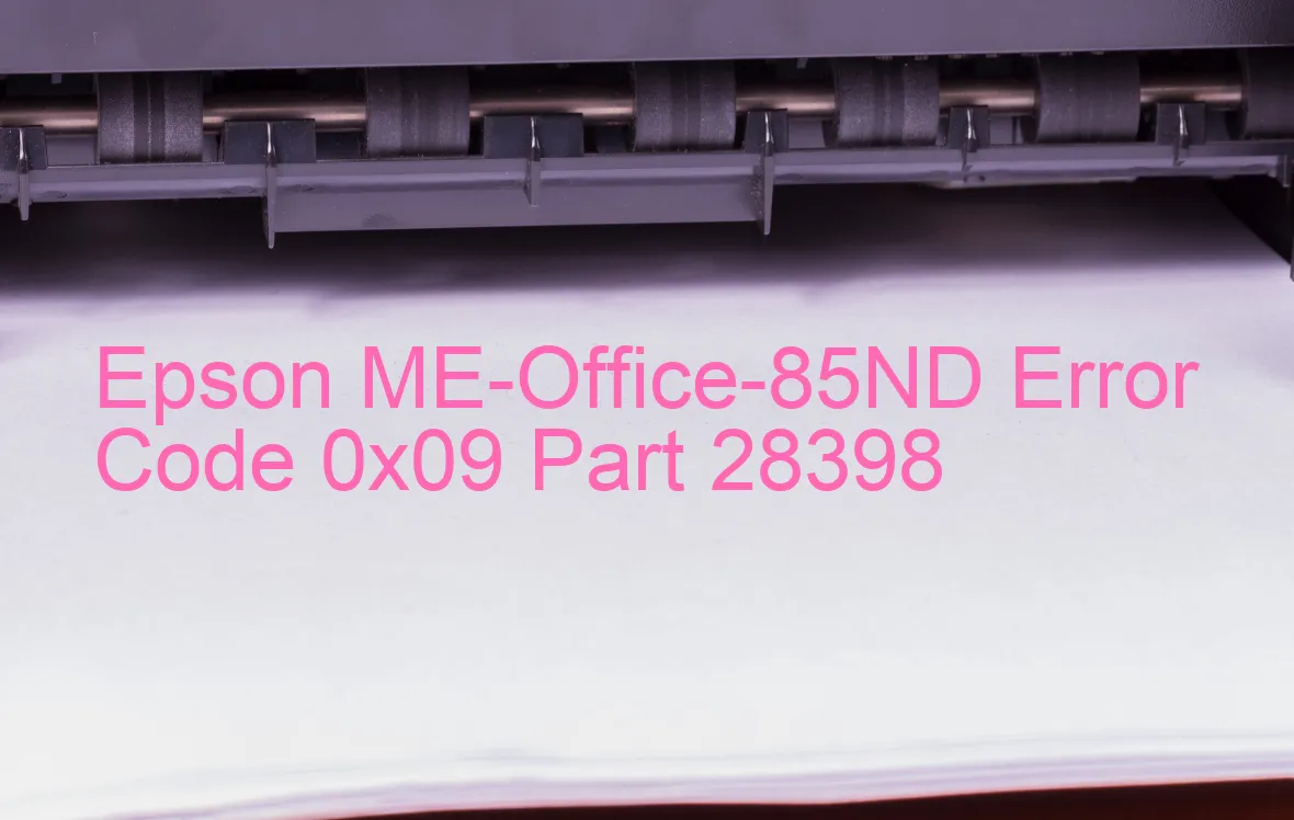 Epson ME-Office-85ND Fehlercode 0x09