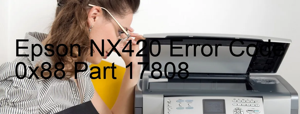 Epson NX420 Fehlercode 0x88