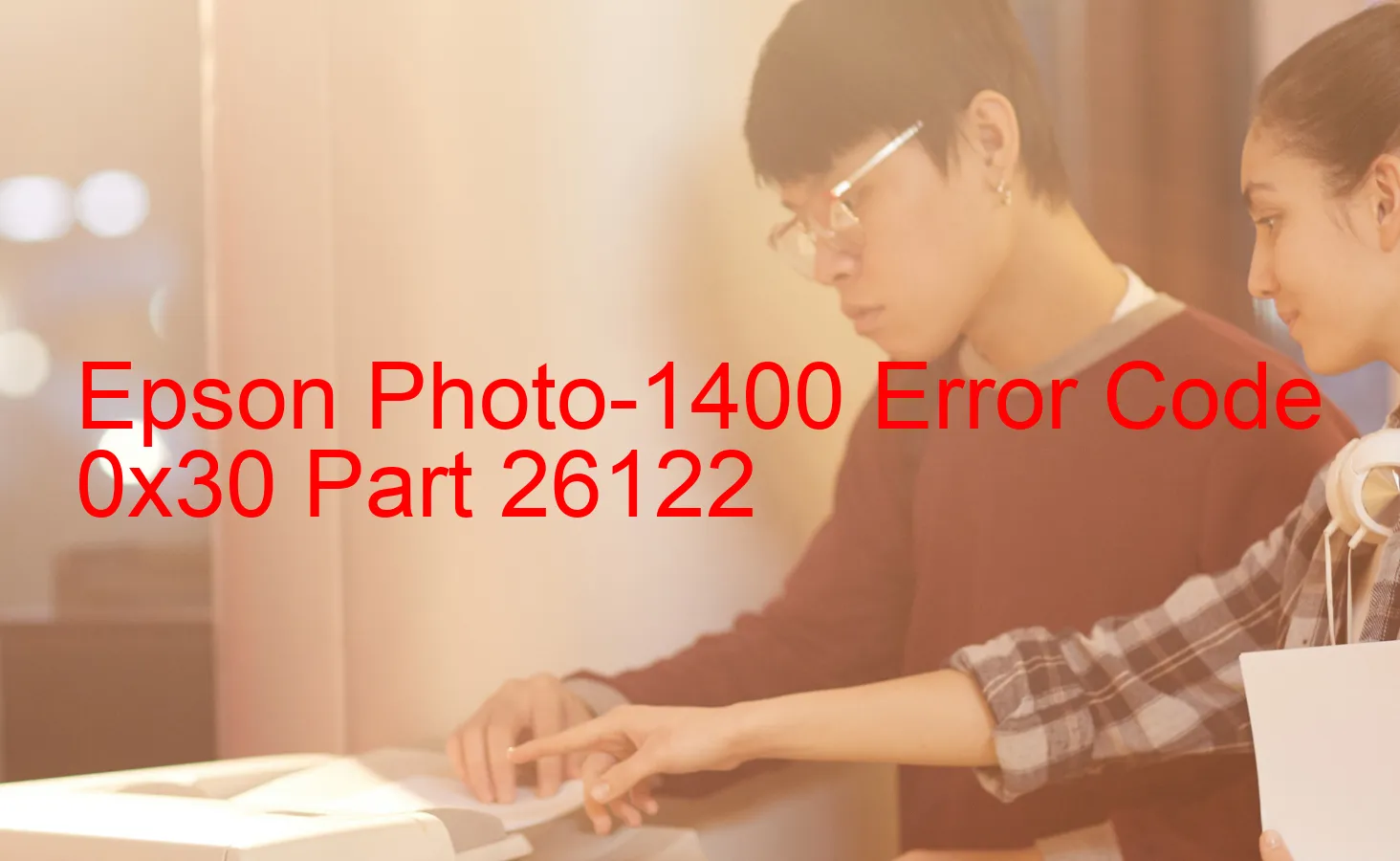 Epson Photo-1400 Fehlercode 0x30