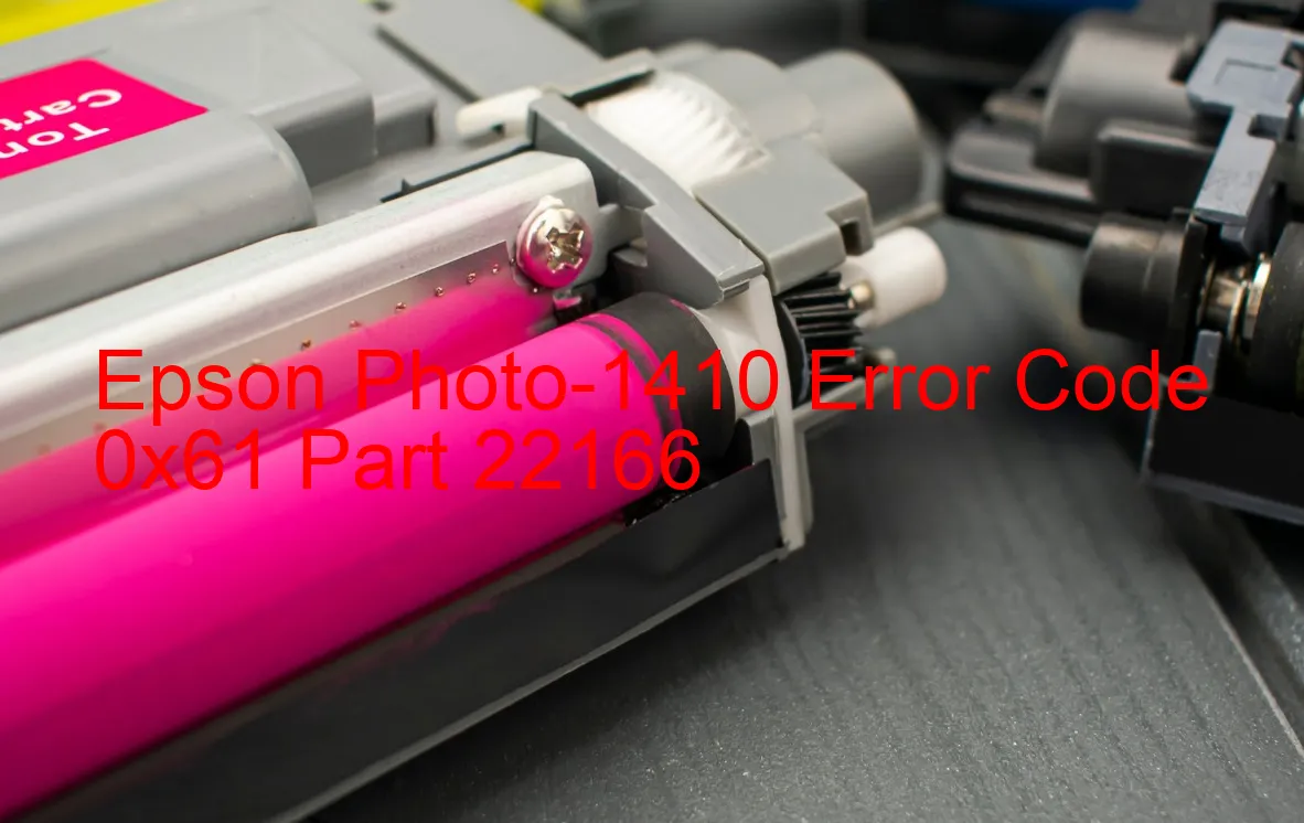 Epson Photo-1410 Fehlercode 0x61