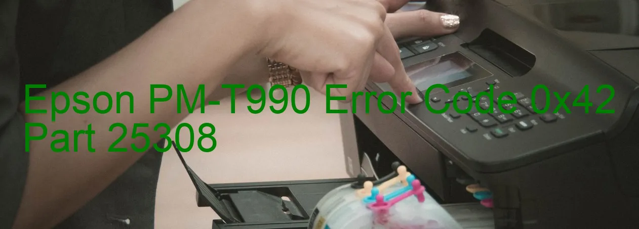 Epson PM-T990 Fehlercode 0x42