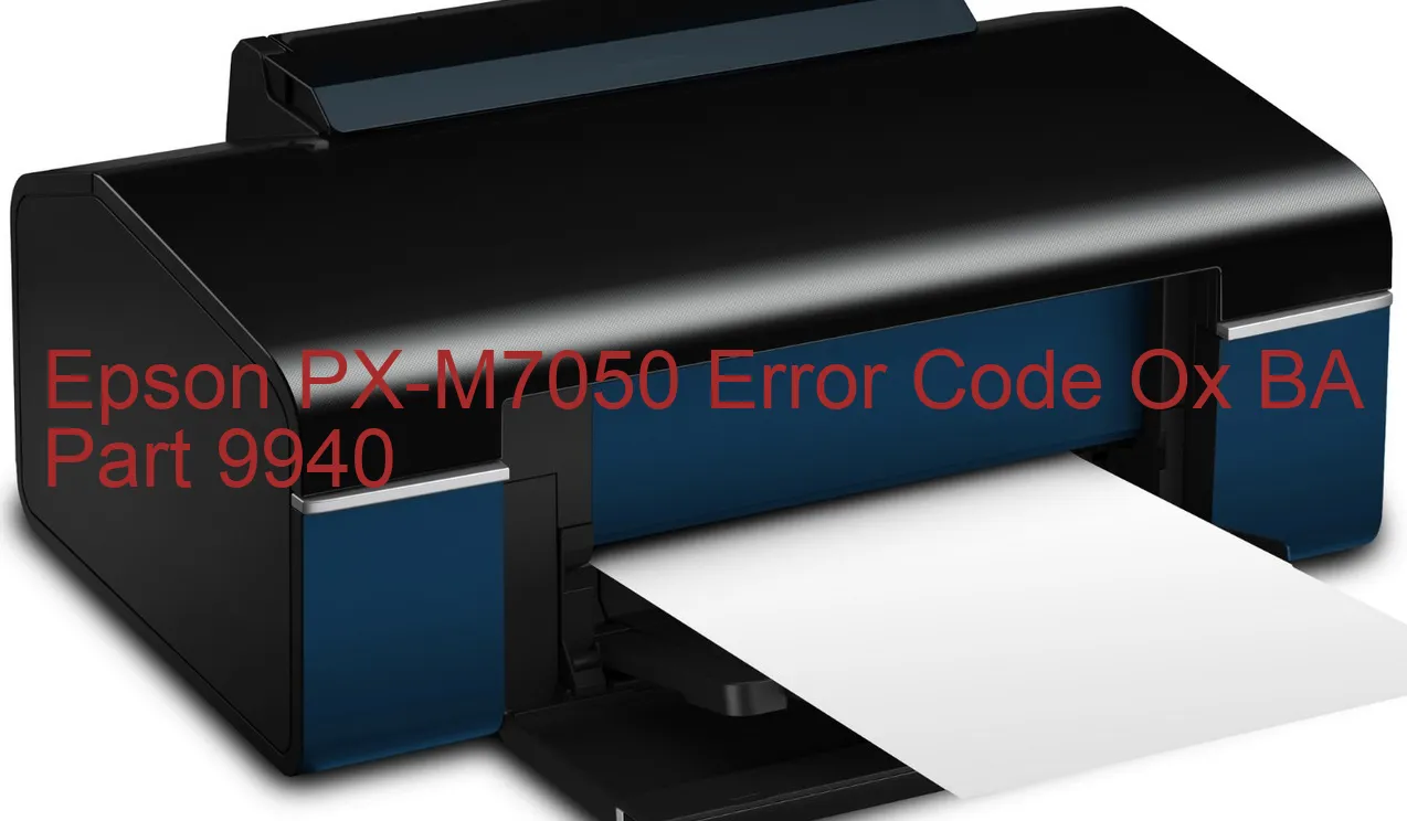 Epson PX-M7050 Fehlercode Ox BA