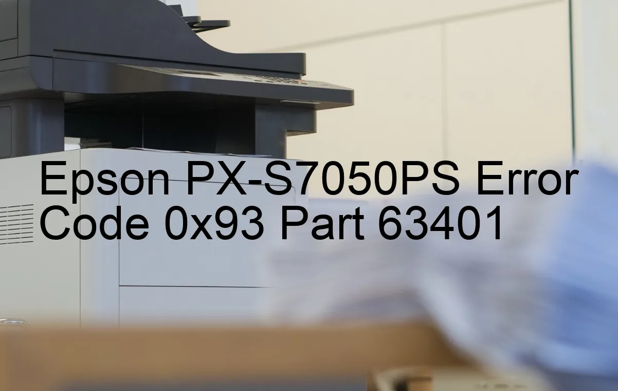 Epson PX-S7050PS Fehlercode 0x93