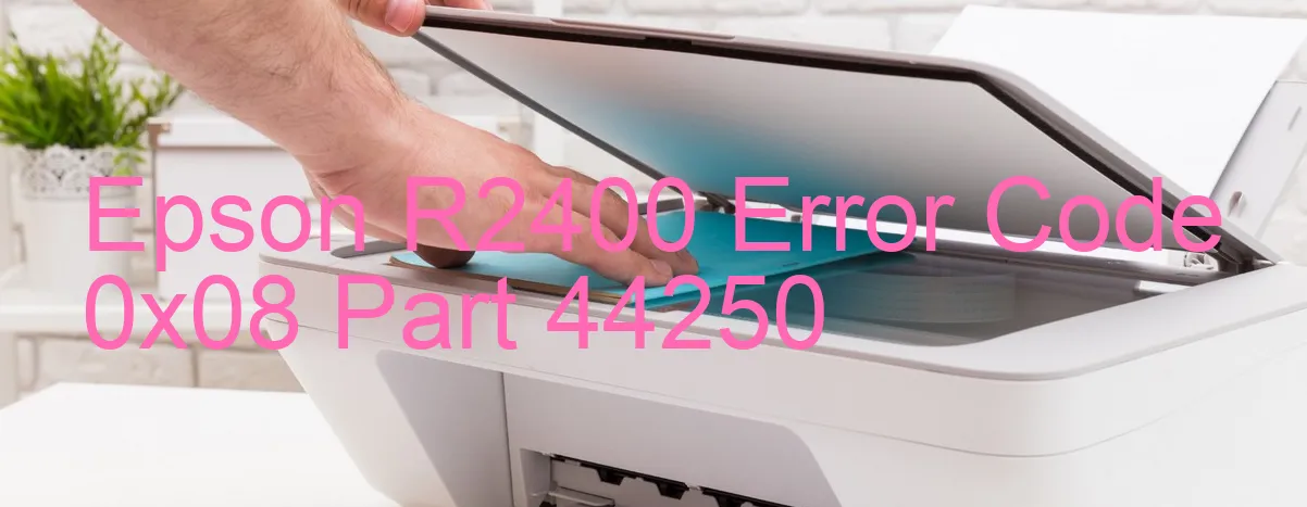 Epson R2400 Fehlercode 0x08