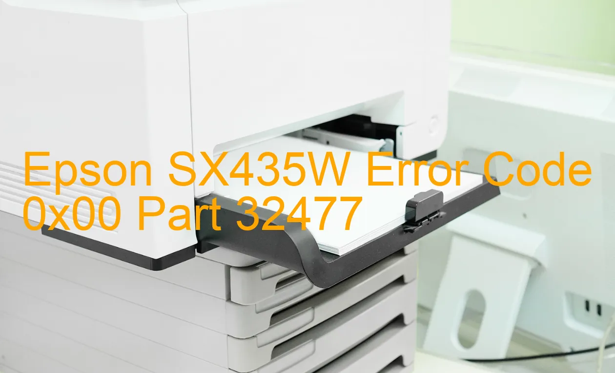 Epson SX435W Fehlercode 0x00