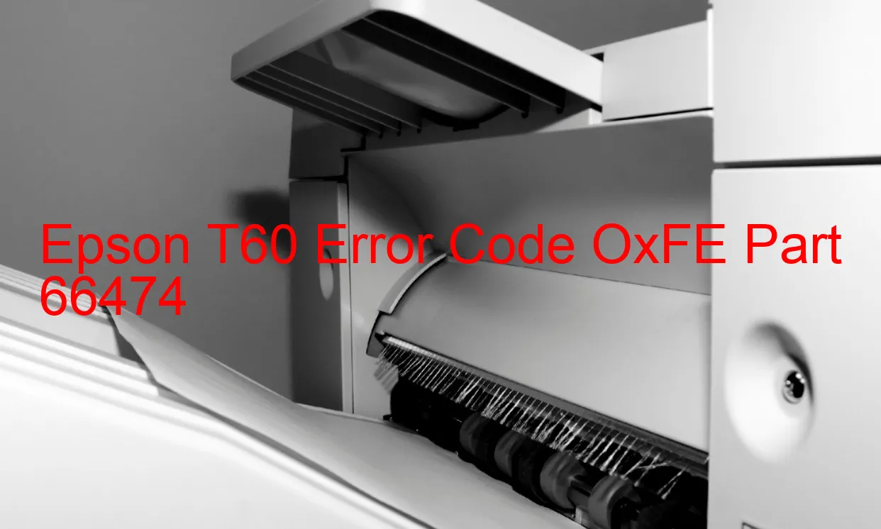 Epson T60 Fehlercode OxFE